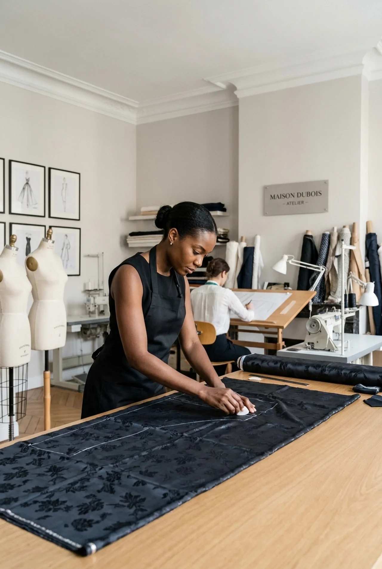 Inside Blossom Holness Fabric and Sewing Center